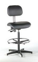 Chair, Ergonomic Painted Series, Star BaseBiofit Engineered Products